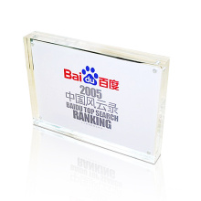 A5 Size Plexiglass Picture Block for Business Card